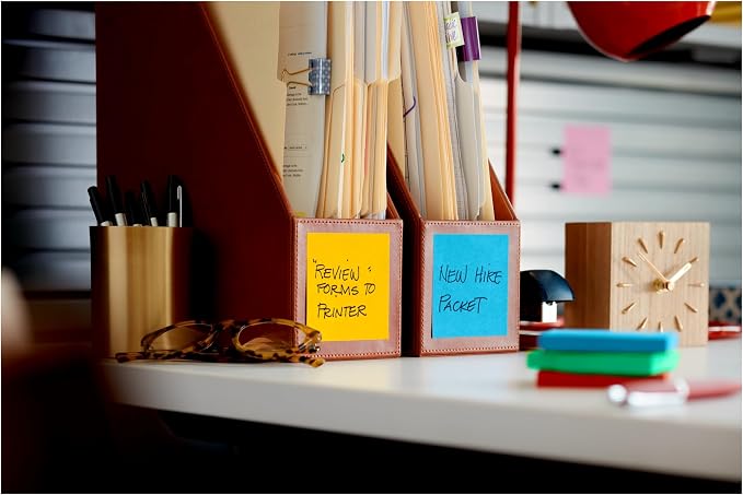 Post-it Super Sticky Notes, 3x3 in, 12 Pads, 2X The Sticking Power, Playful - Image 15