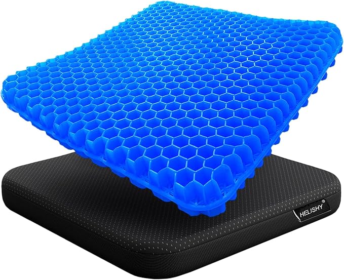 Gel Seat Cushion by Helishy