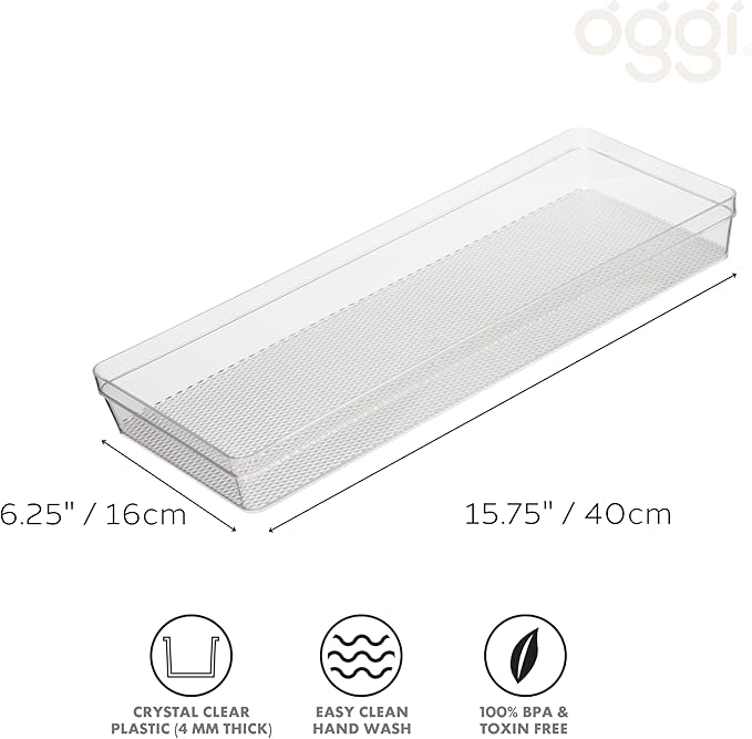 Oggi Clear Drawer Organizer - Image 2