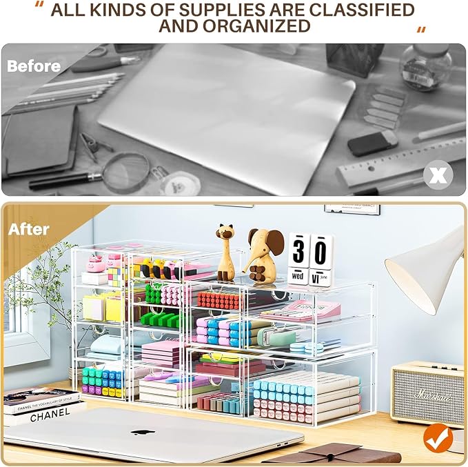 caktraie Makeup Organizer Storage - Image 5