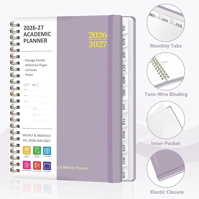 Planner 2026-2027, Weekly and Monthly Academic Planner, July 2026 - Image 5