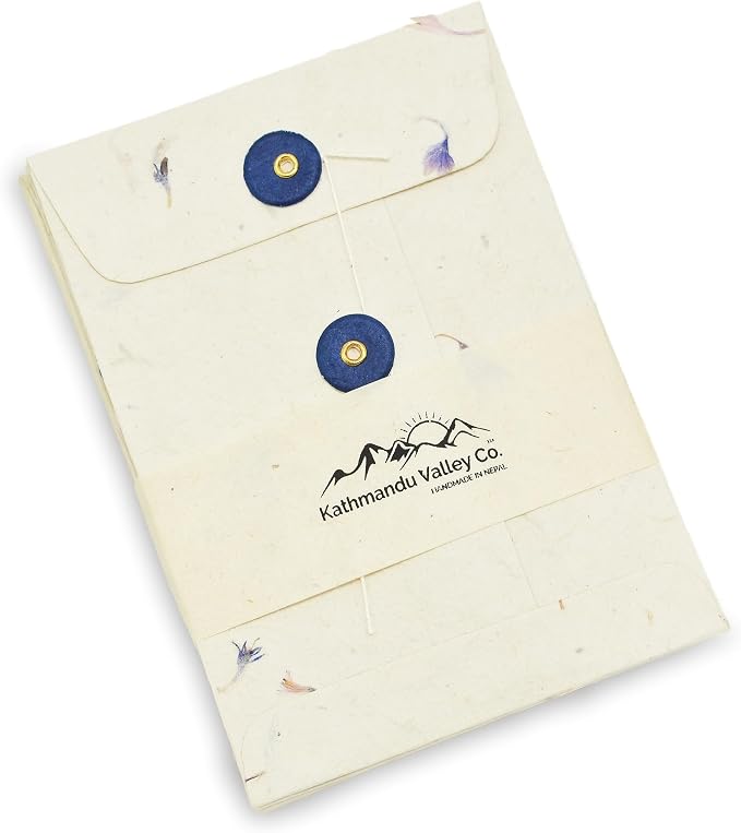 Kathmandu Valley Co. Handmade Lokta Paper Envelope - Image 5