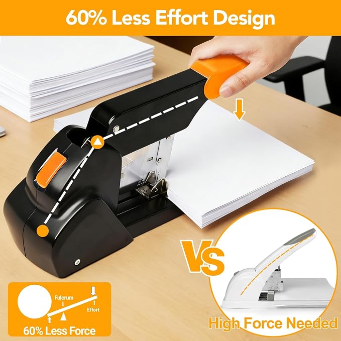 AFMAT Heavy Duty Stapler 220 Sheets, Large Staplers - Image 3