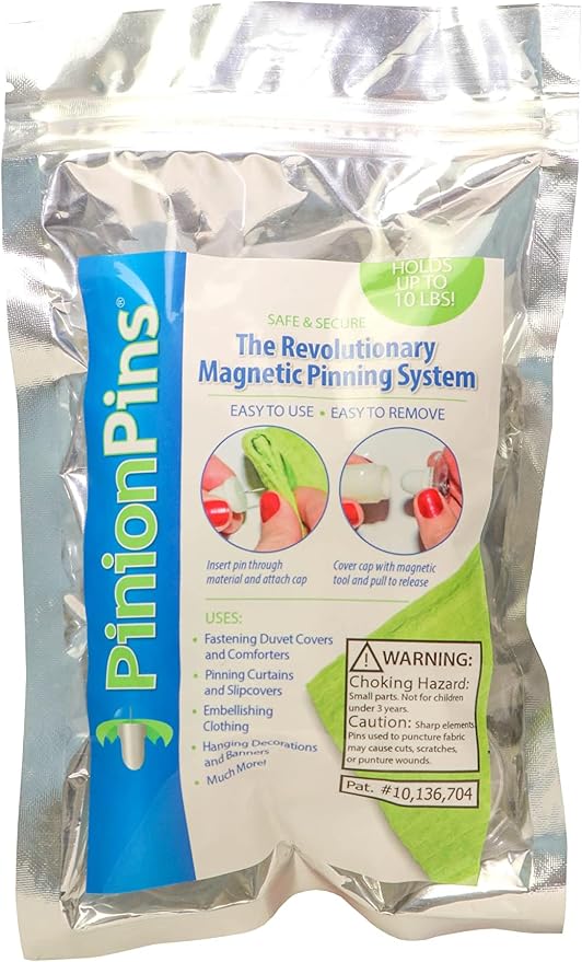 PinionPins Clear Magnetic Duvet Clips - Image 5