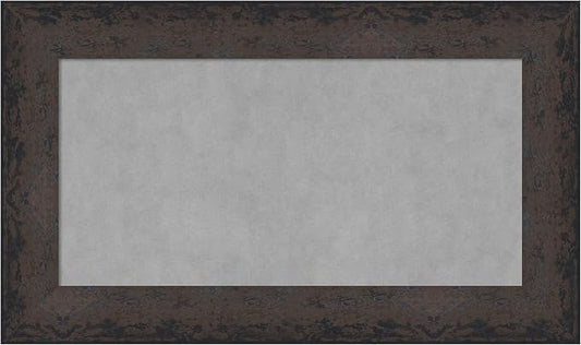 Amanti Art Black Framed Magnetic Board 17x29 Small Vision Board by AmantiArt