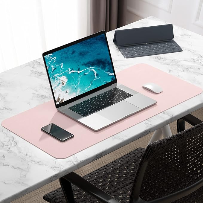 Hsurbtra Desk Pad, XL Extended Mouse Pad, Waterproof Desktop Blotter Protector - Image 7
