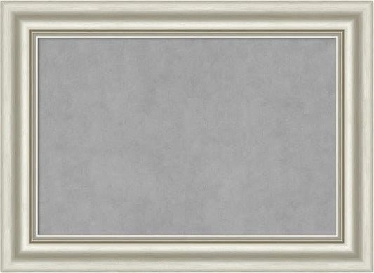Amanti Art Silver Framed Magnetic Board 22x30 Medium Vision Board by AmantiArt