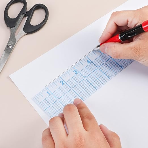 See-Thru Accurate Positioning and Marking Sewing Clear Ruler 2 x 18 inch - Image 5