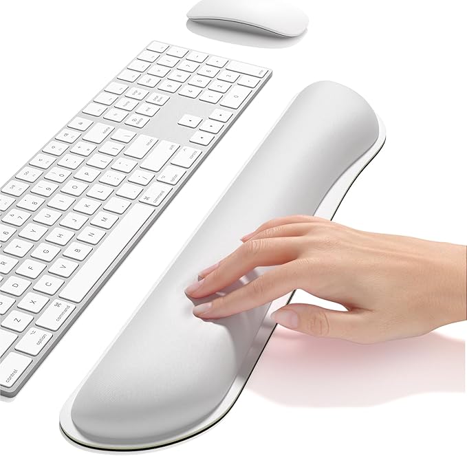 Dapesuom Enlarge Keyboard Wrist Rest, Cute Memory Foam Keyboard Wrist Cushion - Image 5