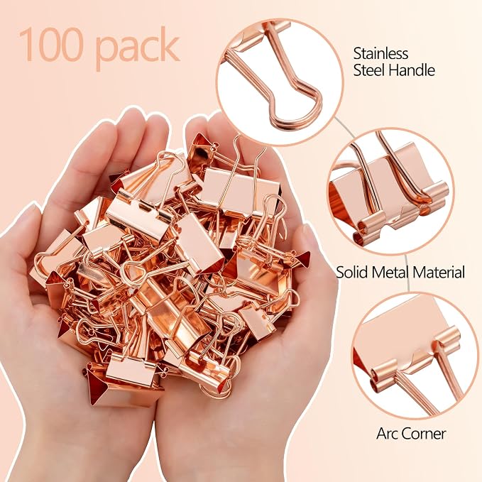 Binder Clip Paper Clamps - Image 2