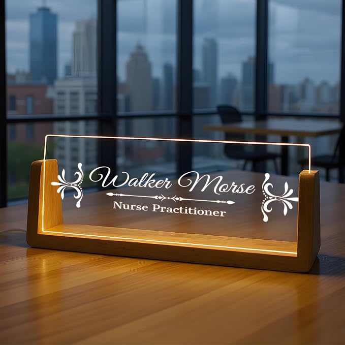 Custom Name Plate for Desk by SYCUSTOM