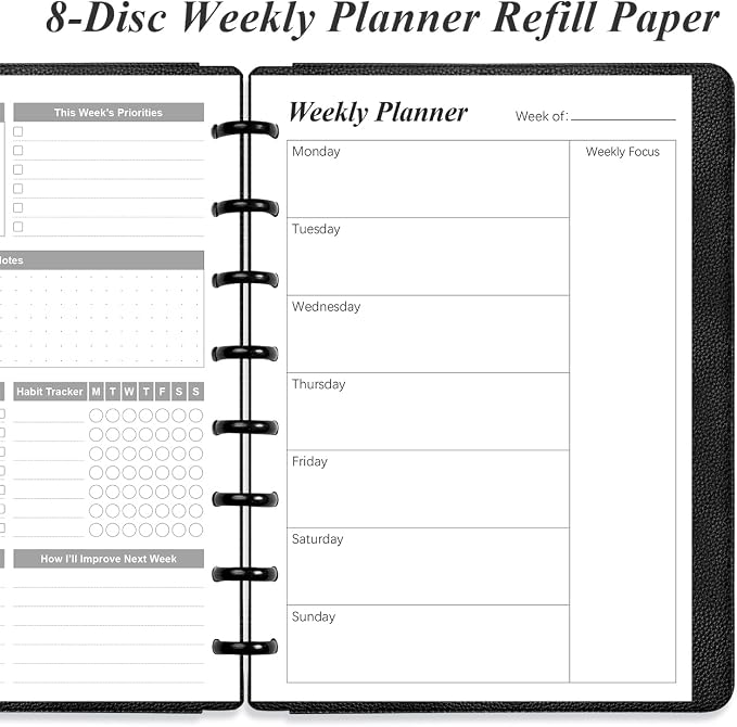 Weekly Planner Undated Refills - Image 3