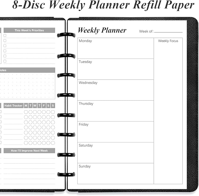 Weekly Planner Undated Refills - Image 3