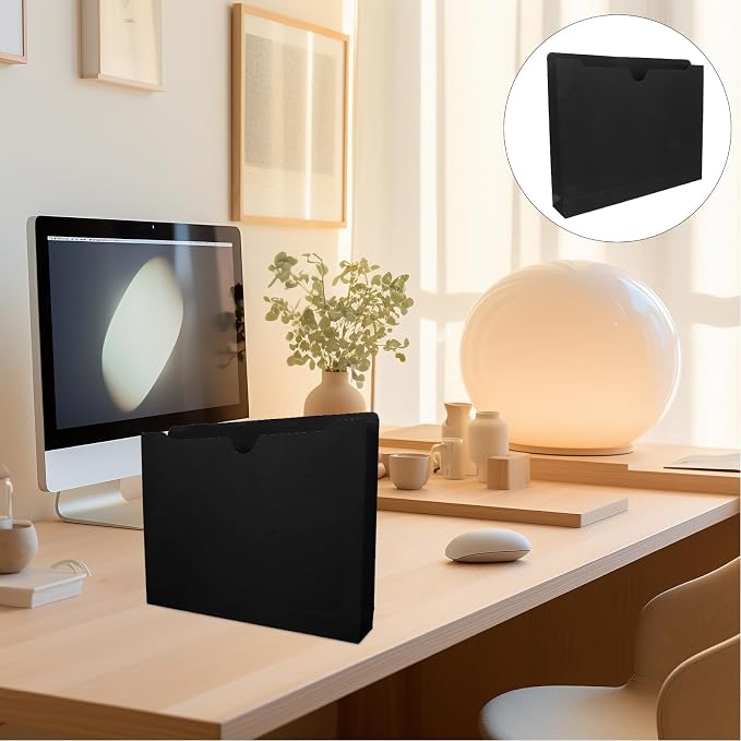 Manila File Folders and 51mm Expandable Design A4 Large Capacity Black 10pcs - Image 8