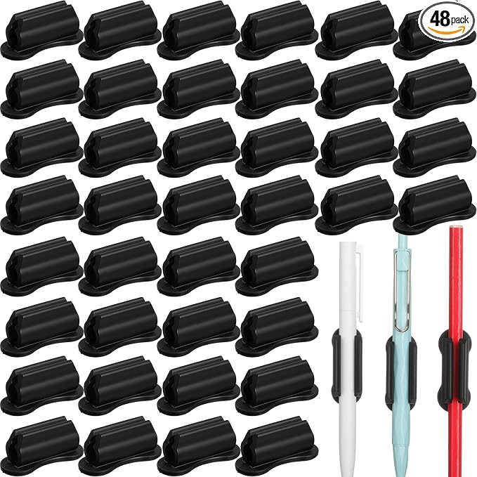 Sherr 48 Pack Adhesive Pencil Holders by Sherr