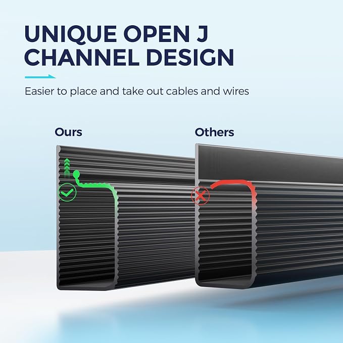 Delamu 2 Pack Safe & Tidy Cable Management Solution - Image 3