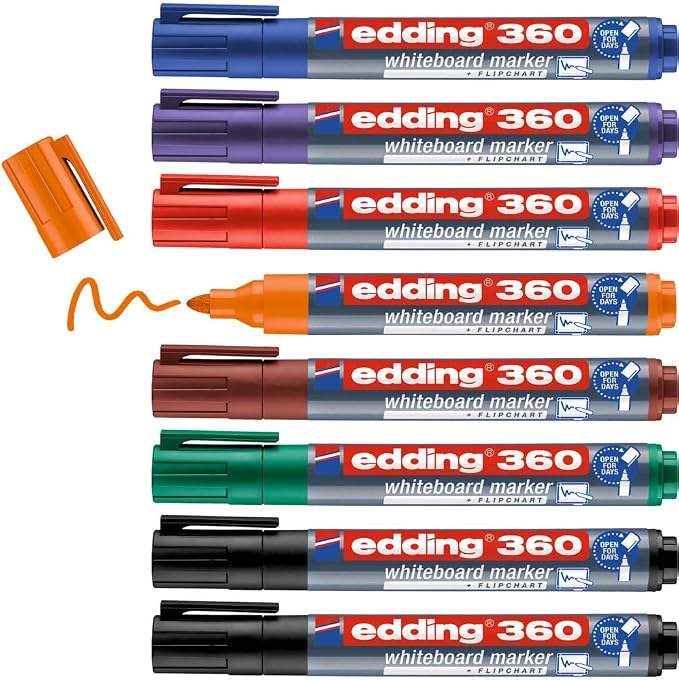edding 360 whiteboardmarker set by edding
