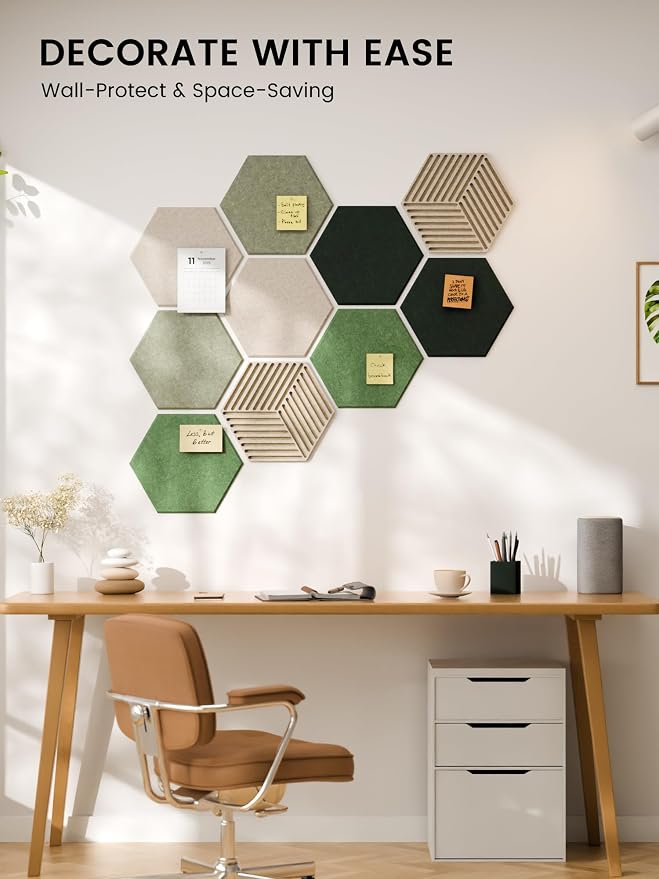 Fluxynara Hexagon Cork Board Alternative - Image 4