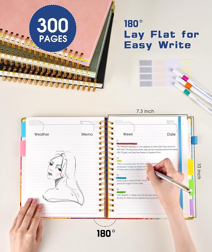 Hardcover Spiral Notebook Journal - Image 6