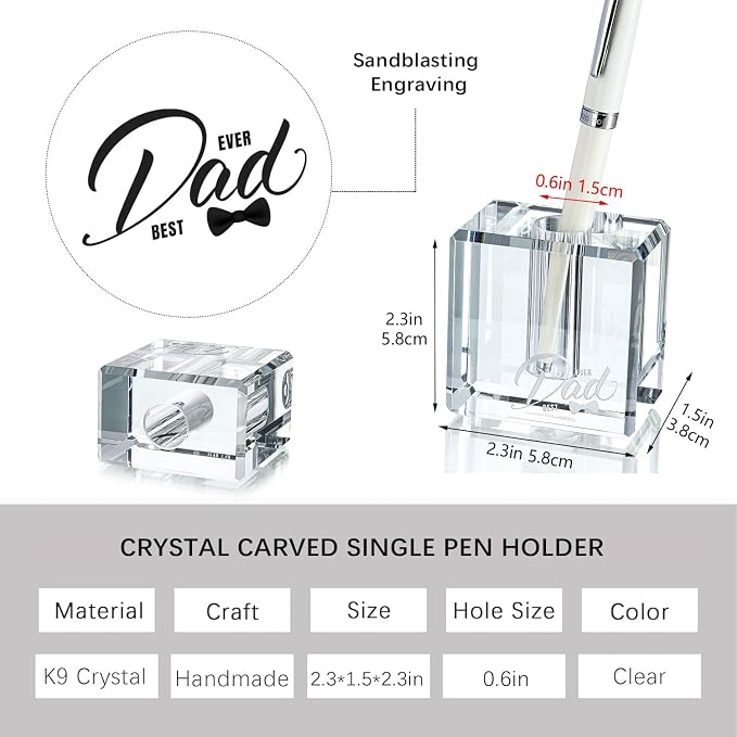 Fathers Day Crystal Christmas Gifts - Image 4