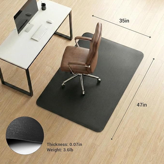 Office Rolling Chair Mat for Hardwood and Tile Floor, Chair Mat Best for Under - Image 6