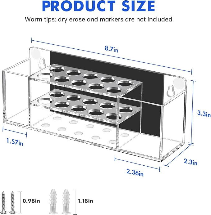 Magnetic Dry Erase Marker Holder - Image 7