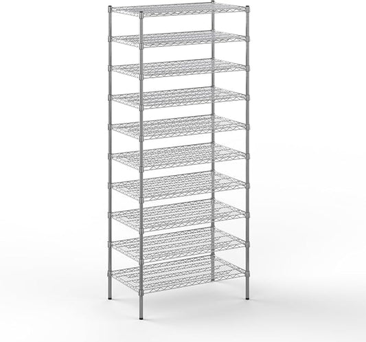 Regal Altair 21" Deep x 36" Wide x 86" Height Wire Shelving Kit | 10-Tier | NSF by Regal+Altair