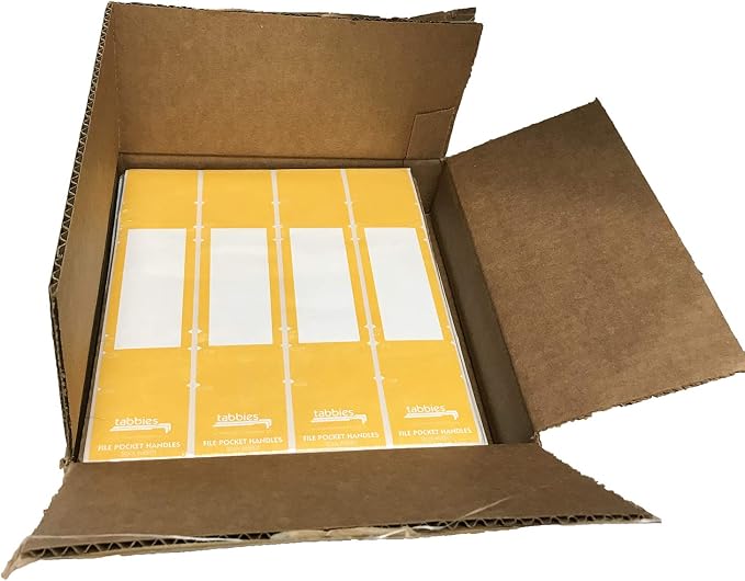 Tabbies File Pocket Handles, 9.63 X 2, 12 Sheets/Pack - Image 10