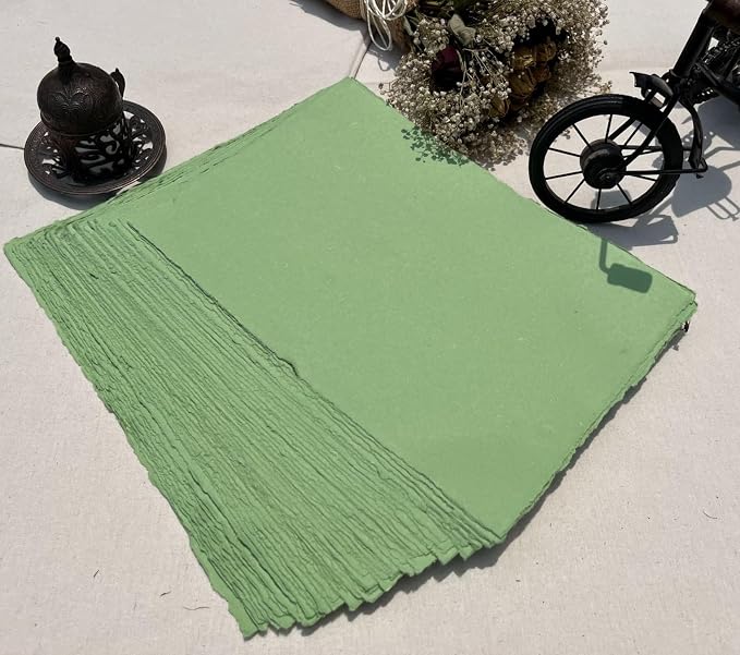 Wanderings A5 Handmade Deckled Edge Cotton Paper - Image 8