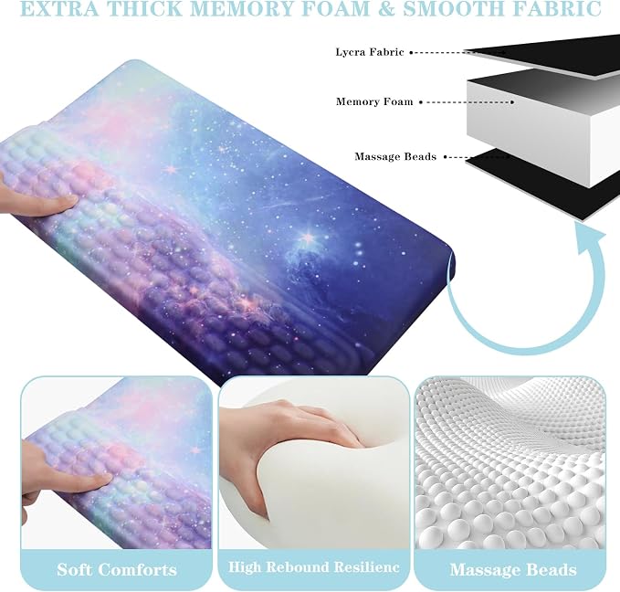 Ergonomic Keyboard Stand with Wrist Rest, Computer Wrist Support Pad, Tilted - Image 4