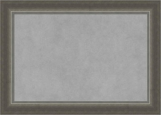 Amanti Art Silver Framed Magnetic Board 15x21 Small Vision Board by AmantiArt