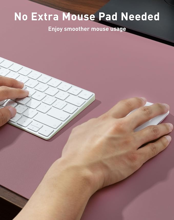 Aothia Faux Leather Desk Mat - Image 4