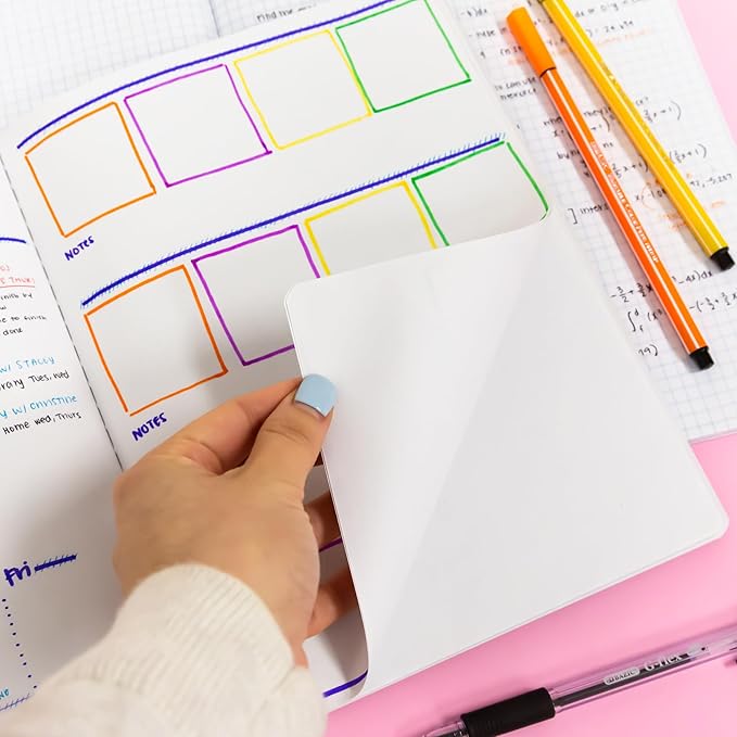 BAZIC Composition Book Blue Marble Unruled Ruled 100 Sheet Notebook, Blank Page Journal Comp Notebooks for School, 2-Pack-DeskLoop Office