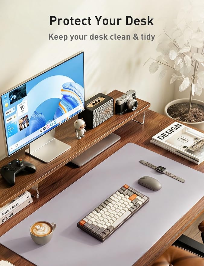 Aothia Faux Leather Desk Mat - Image 8