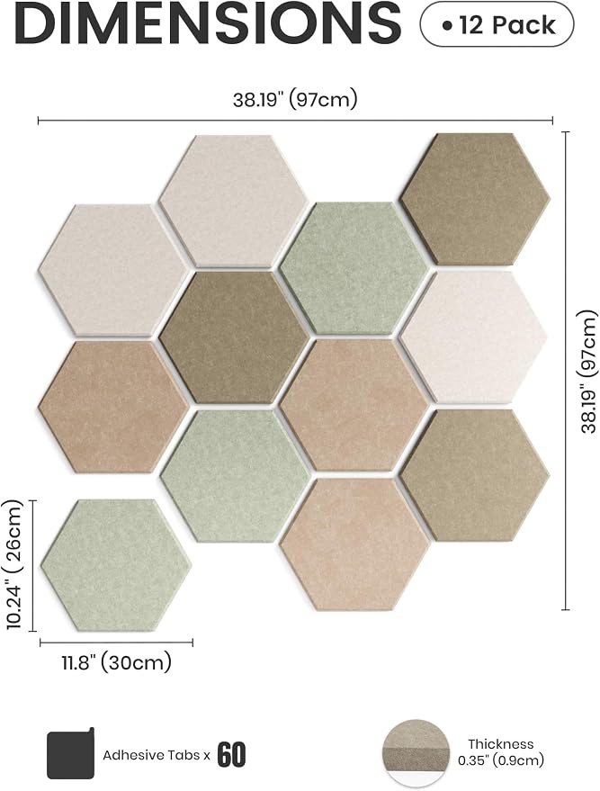 Fluxynara Hexagon Cork Board Alternative - Image 2