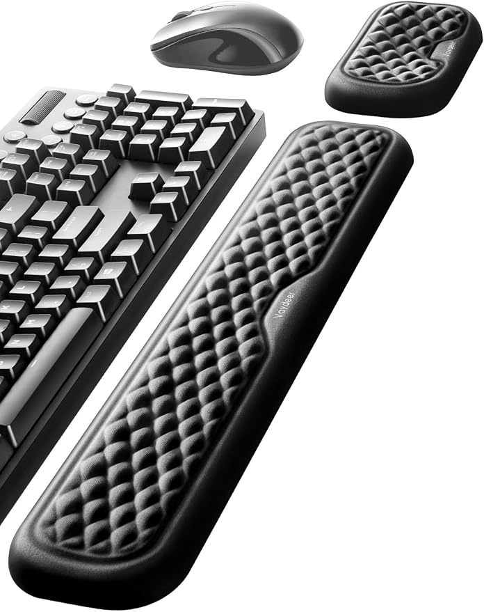 Vaydeer Wrist Rest for Keyboard and Mouse, Computer Ergonomic Wrist Support Pad - Image 8