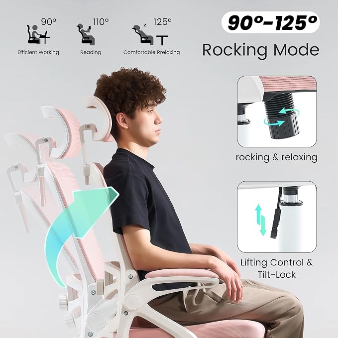 Fizzin Ergonomic Office Chair, 400 LBS Desk Chair - Image 9