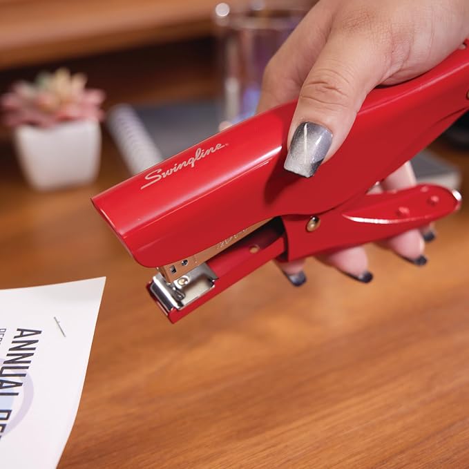 Swingline Plier Stapler, Handheld Heavy Duty All Metal Stapler, 25 Sheet - Image 2