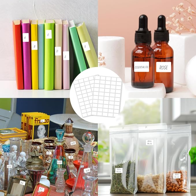 Multi-Use Removable Labels, 1/2" x 3/4", Water/Oil/Tear Resistant/Ink Won't - Image 4