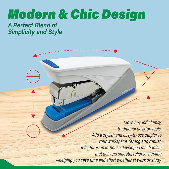 Easy-Flat Stapler Effortlessly Staple 20-25 Sheets - Image 2
