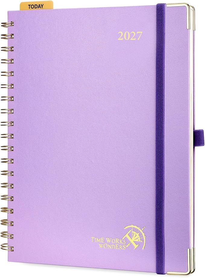 POPRUN 2027 Planner Daily Weekly and Monthly Calendar by POPRUN