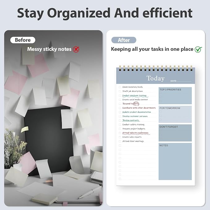 Weekly To Do List Notepad, Undated Planner - Image 3