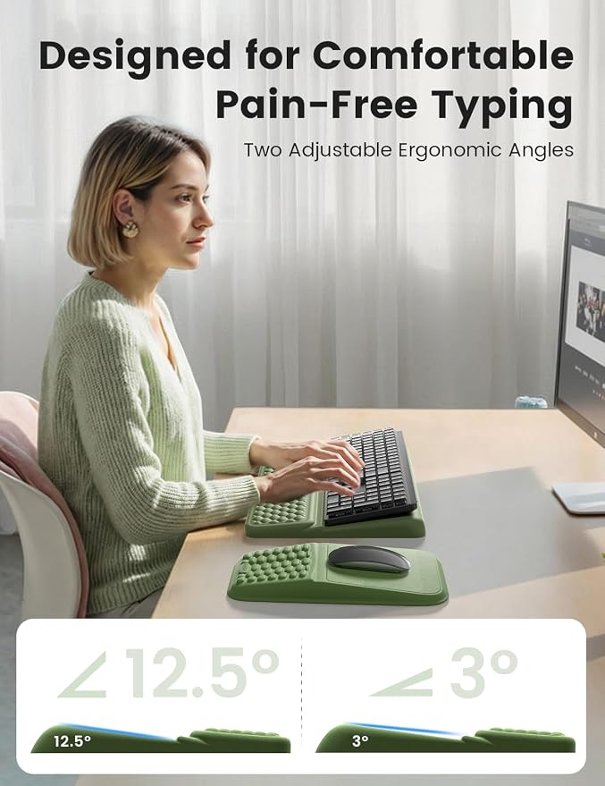 Vaydeer Keyboard Stand and Mouse Pad Set - Image 3
