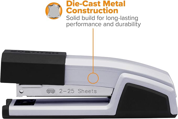 Bostitch Office Epic All Metal 3 in 1 Stapler, 25 Sheet Capacity, - Image 5
