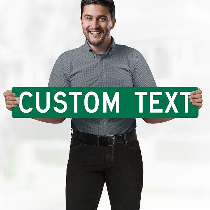 My Sign Center Custom Street Sign, 6x36 Inch, Classic Style, Reflective - Image 2