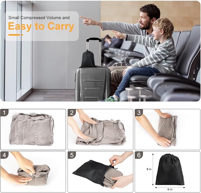 Inflatable Foot Rest/Leg Pillow | Adjustable Height | Make a Flat Bed - Image 7