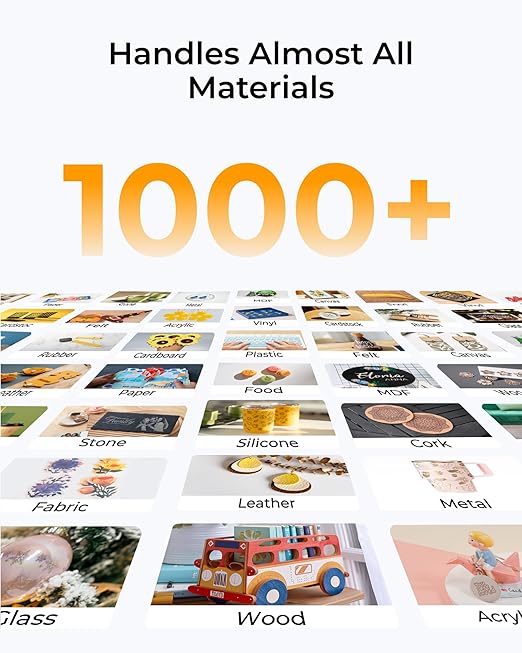 xTool M1 Ultra Laser Engraving Machine, 4-in-1 Craft Machine with 20W Laser Engraver, Inkjet Printing, Blade Cutting, Pen Drawing, Support Rotary Engraving on Tumblers - Basic Bundle-DeskLoop Office