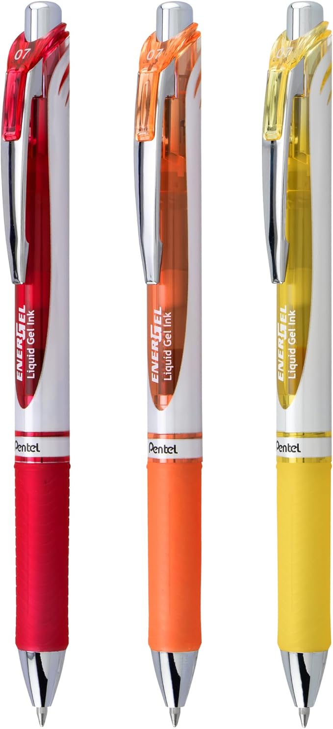 Pentel EnerGel RTX Retractable Liquid Gel Pen, Happiness Hue - Image 2