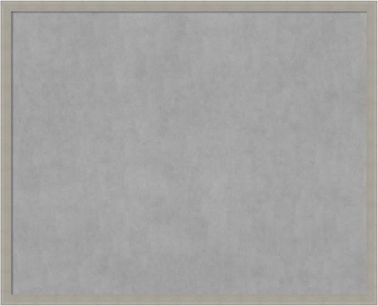 Amanti Art Grey Framed Magnetic Board 34x42 X-Large Vision Board by AmantiArt