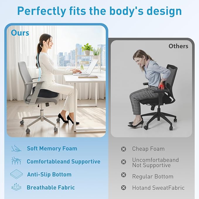 BlissTrends Extra Thick Seat Cushion - Image 7